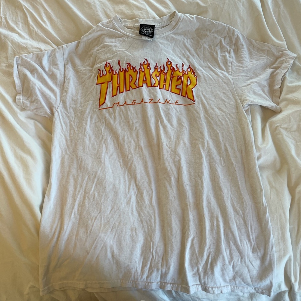 thrasher tee shirt